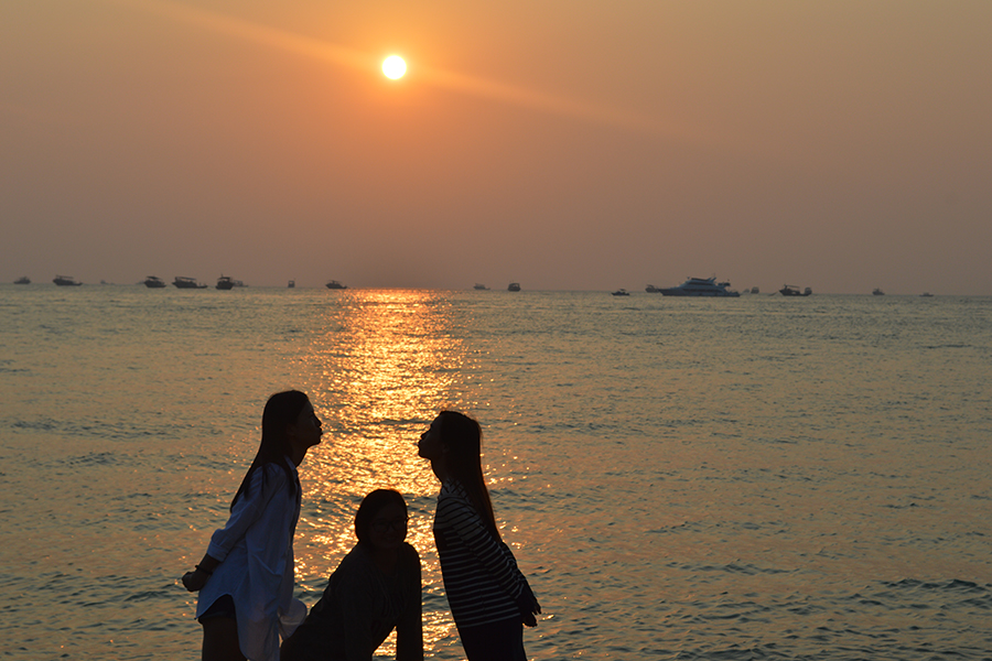 2014年巽寮湾旅游活动照片